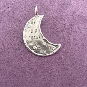 Grace & Heart “Moonstruck” Pendant P-1435-SS